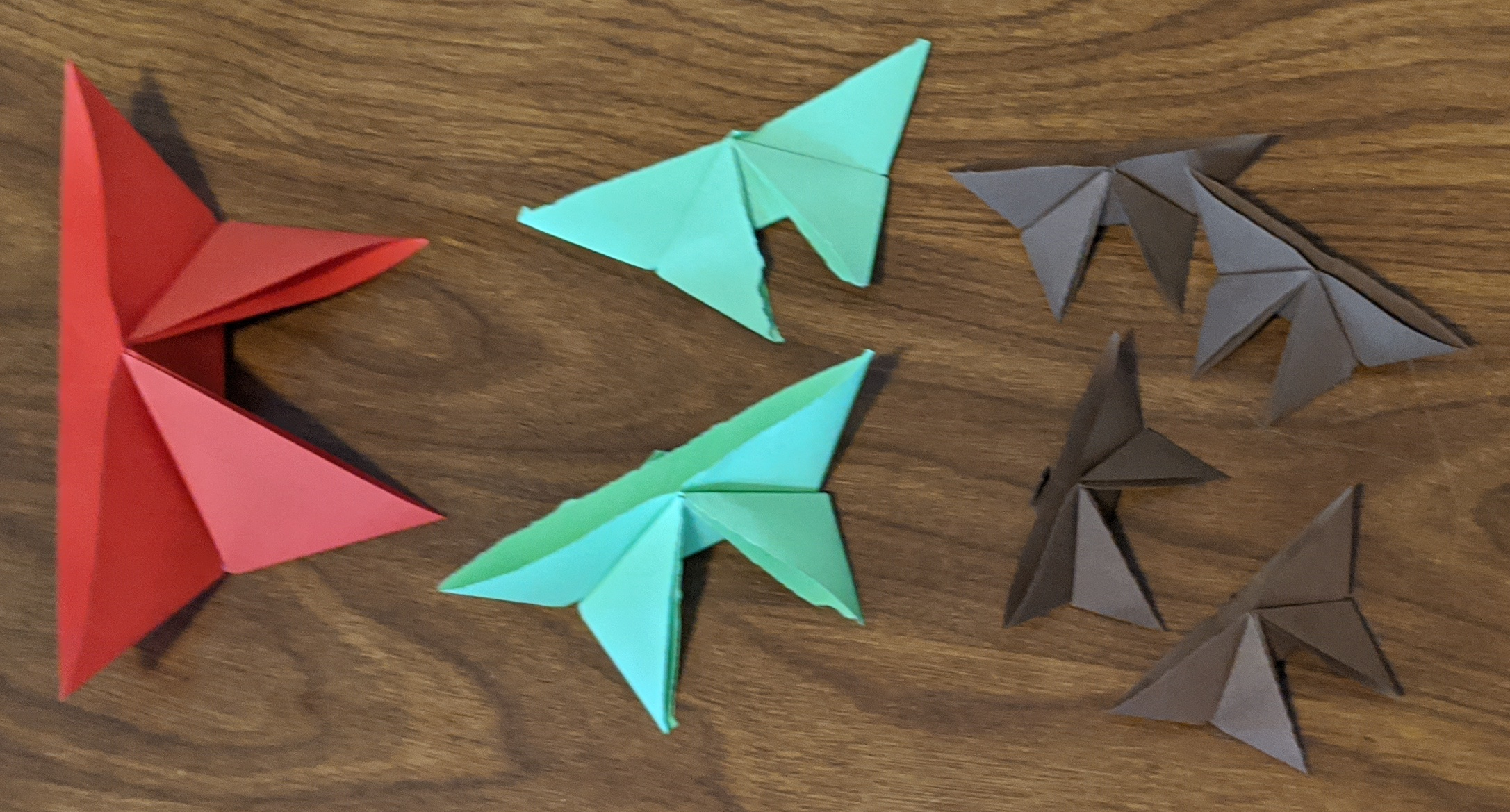 9. Origami Butterflies